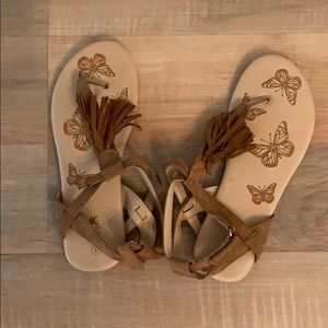 Girls sandals. Size 1.